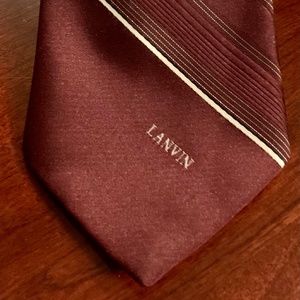 Vintage Genuine Lanvin Necktie